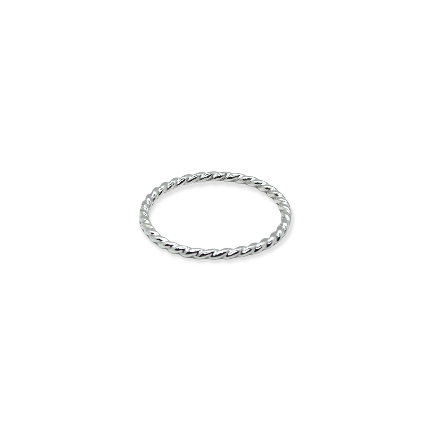 1.6mm Twisted Band • Sterling Silver