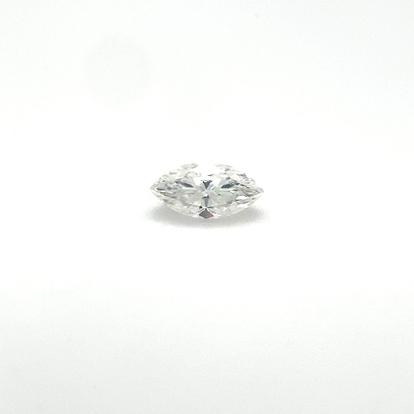 Marquise White Moissanite