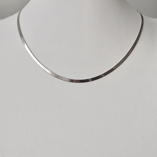 3.3mm Herringbone Necklace