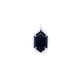 Elongated Hexagon Onyx Pendant