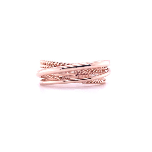 Signature NHU Jewelry Crossover Ring • RTS