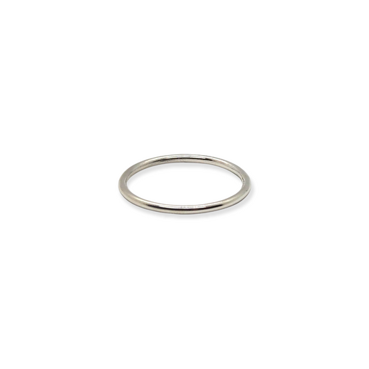1.3mm Round Band • Sterling Silver