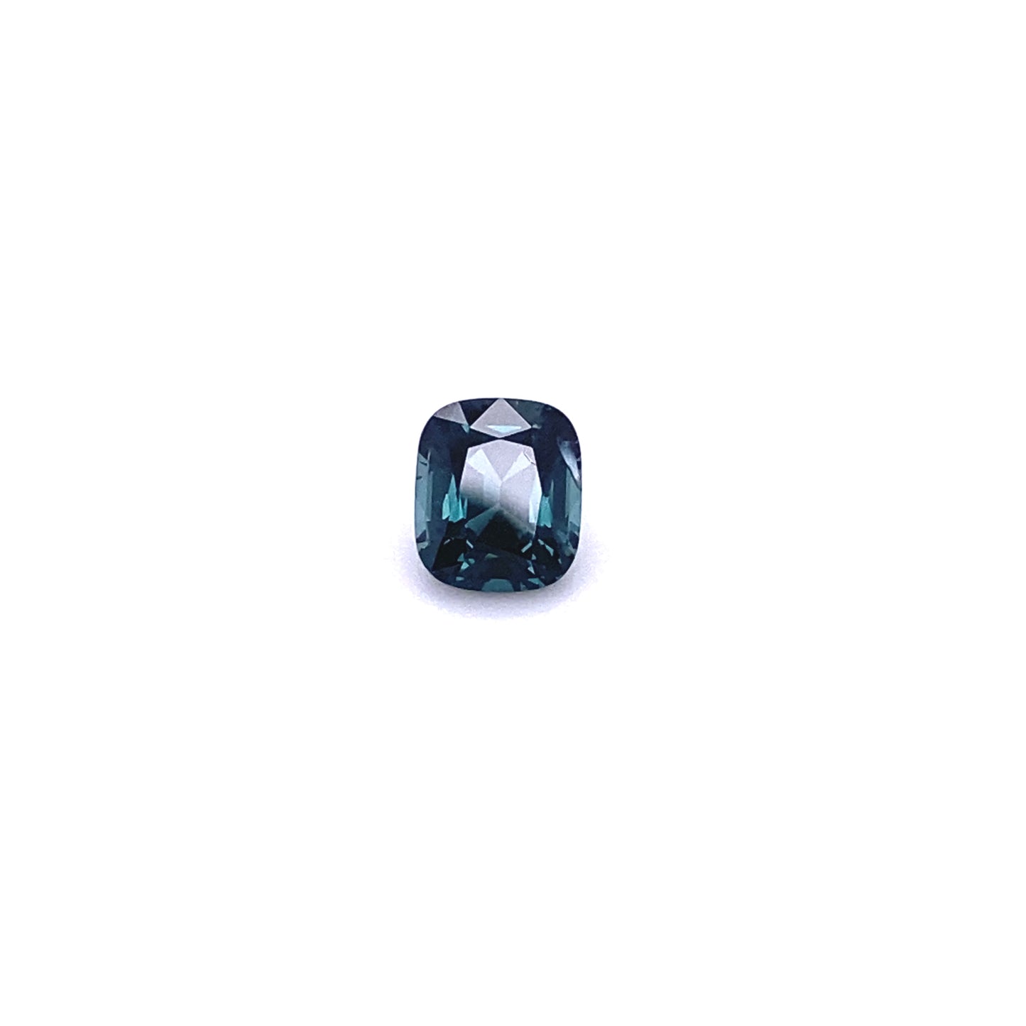 1.38ct Elongated Cushion Teal Spinel