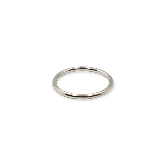 1.8mm Round Band • Sterling Silver