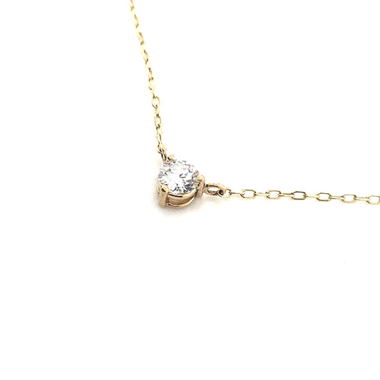 Floating Gem Necklace