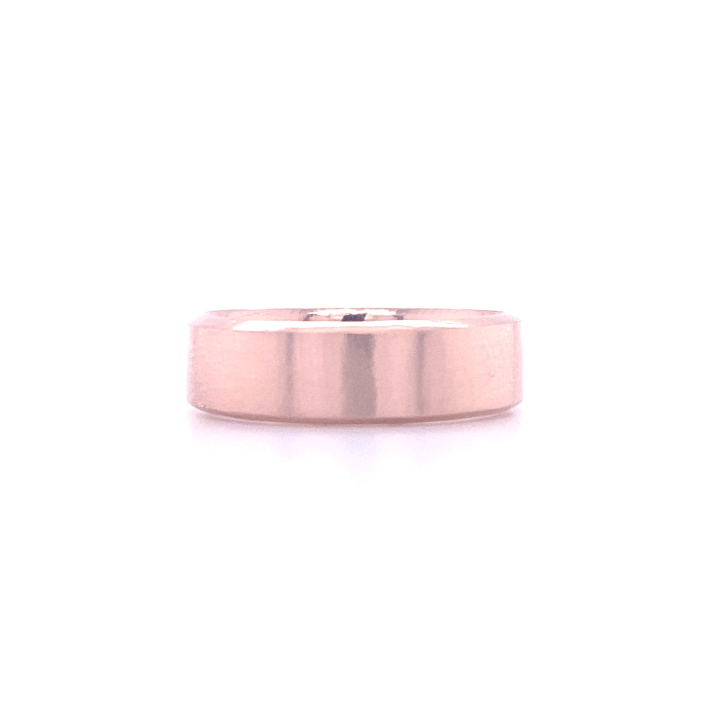 Beveled Edge Ring Band