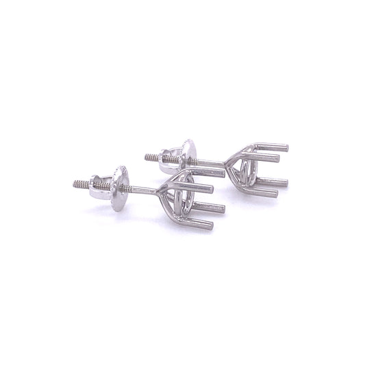 Build Your Own Screw Backing Earring Setting