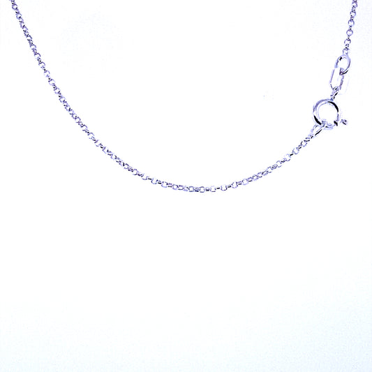 1.0mm Oval Rolo Chain