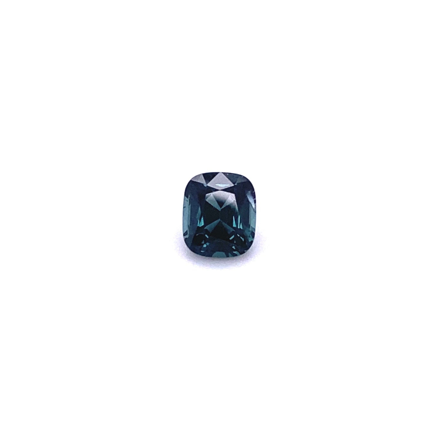 1.38ct Elongated Cushion Teal Spinel