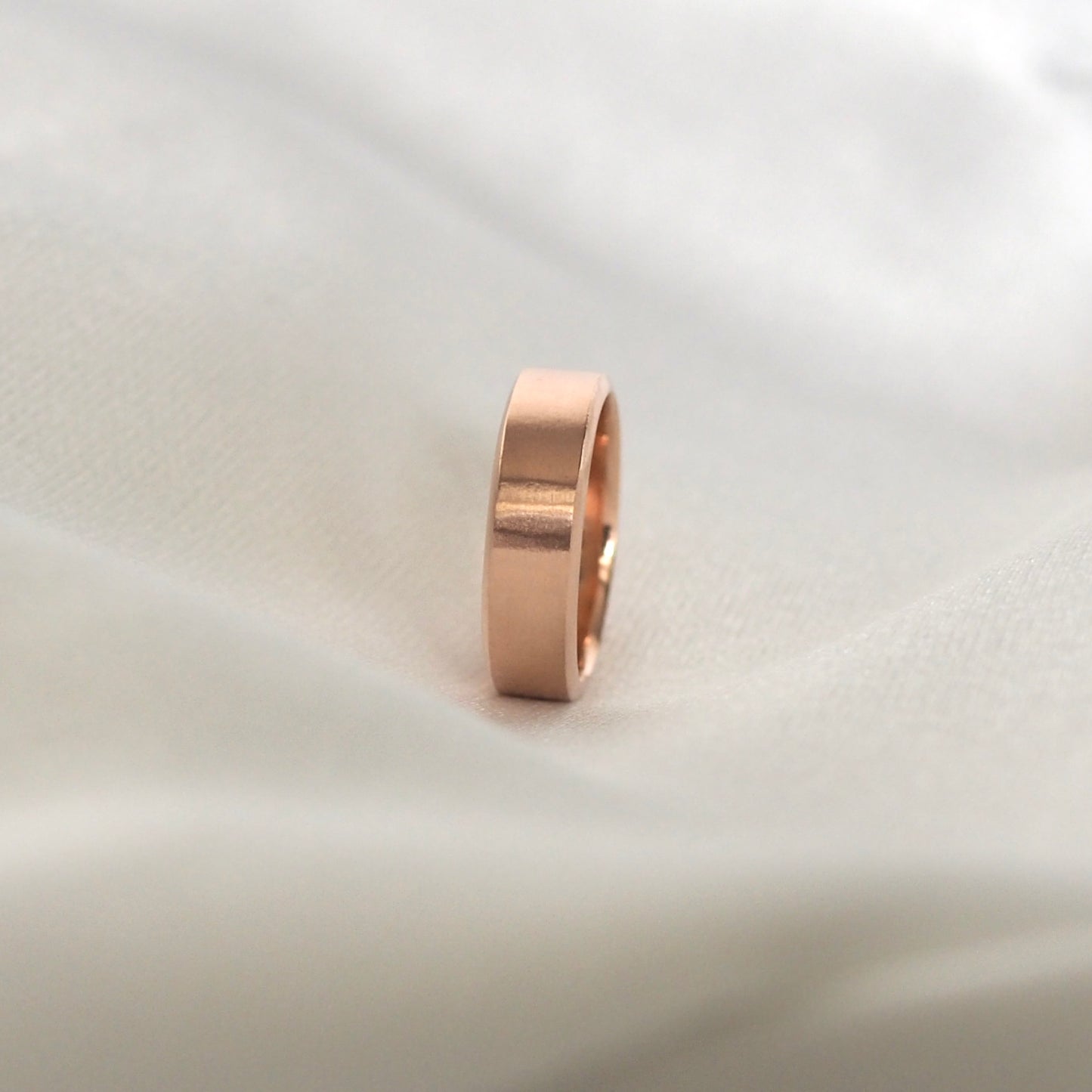 Beveled Edge Ring Band