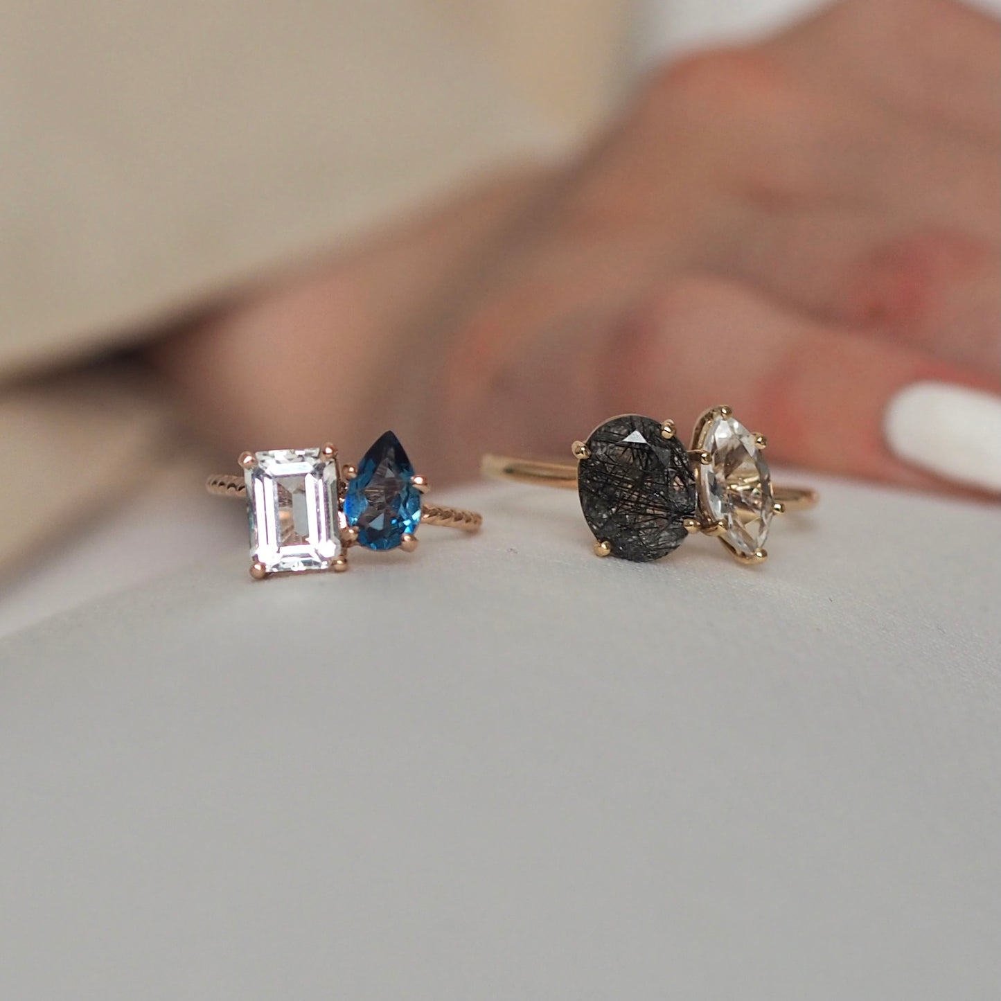 Build Your Own Toi et Moi Ring