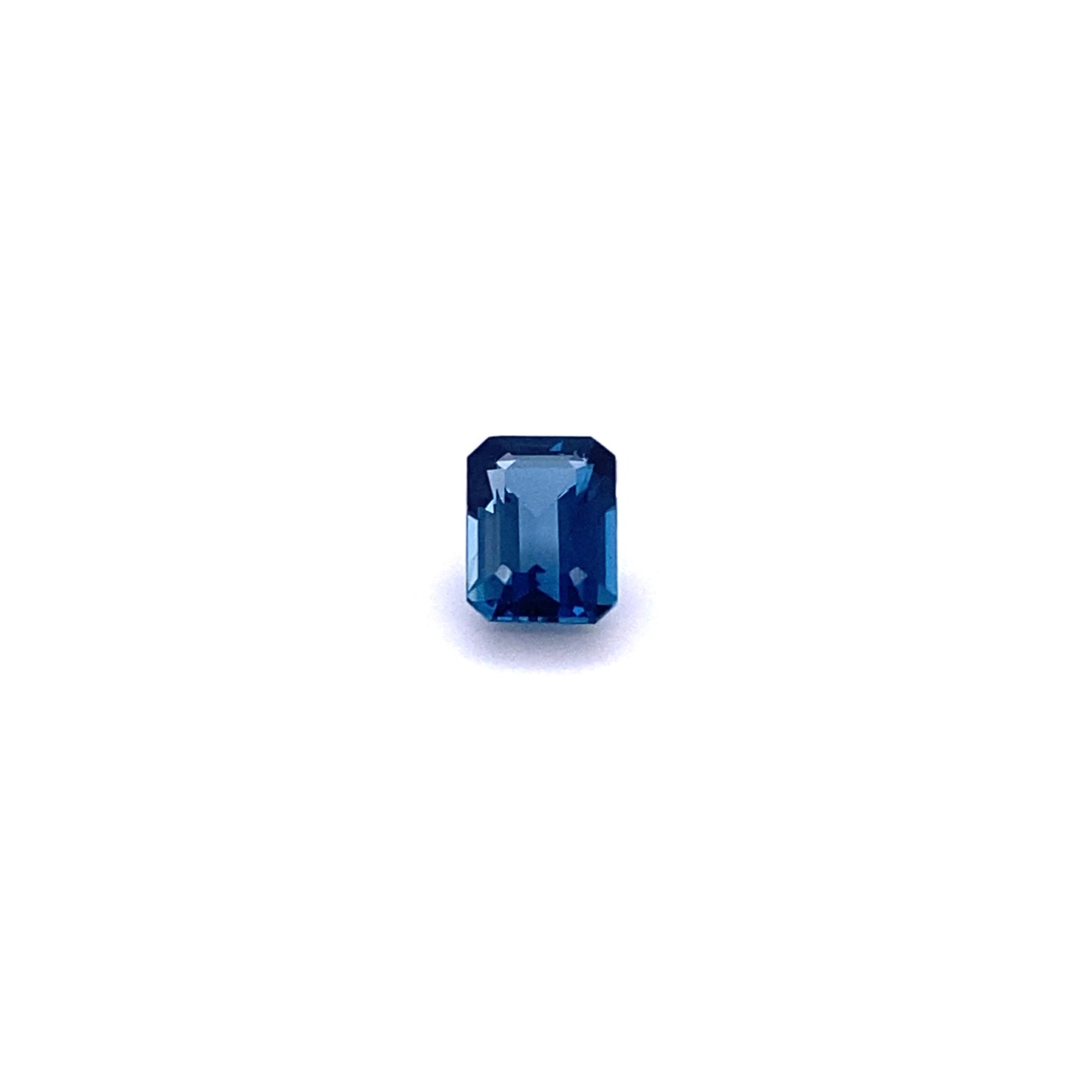 Emerald Cut London Blue Topaz