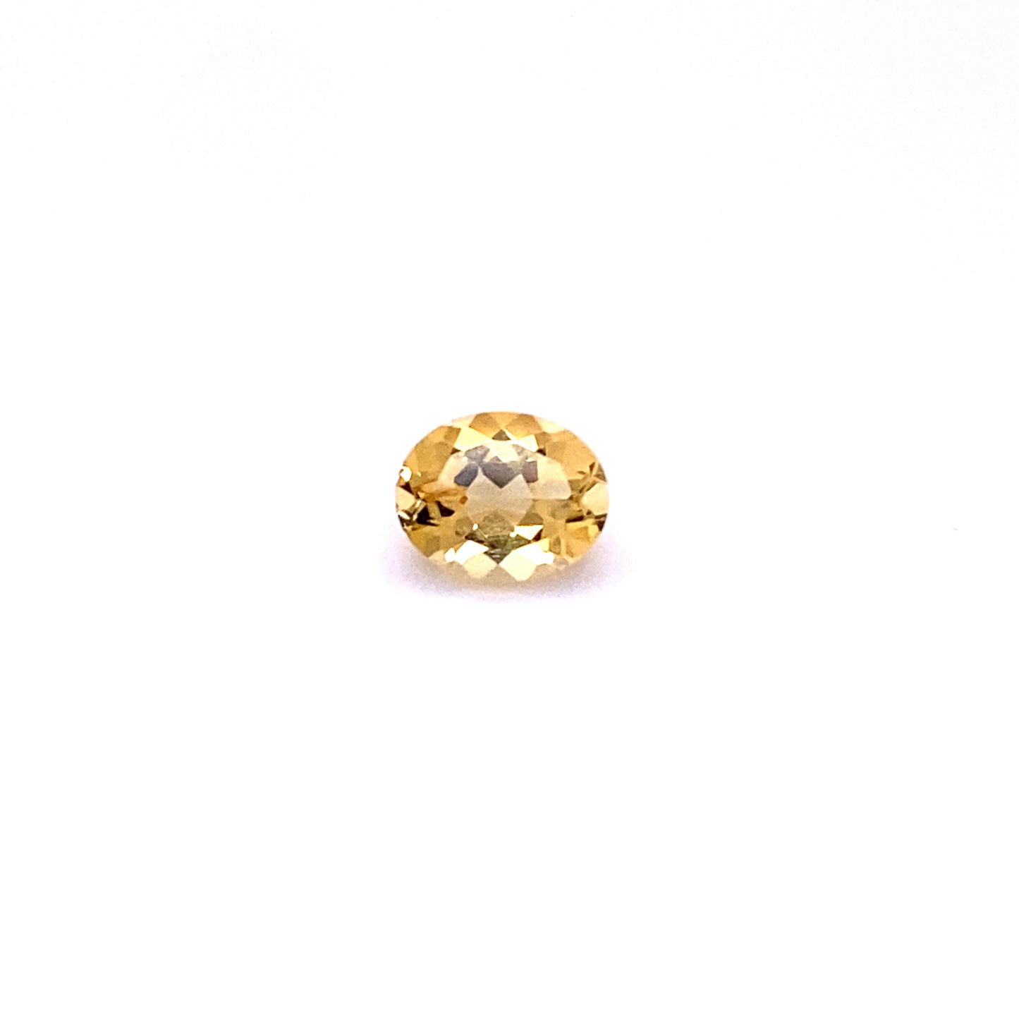 Oval Citrine